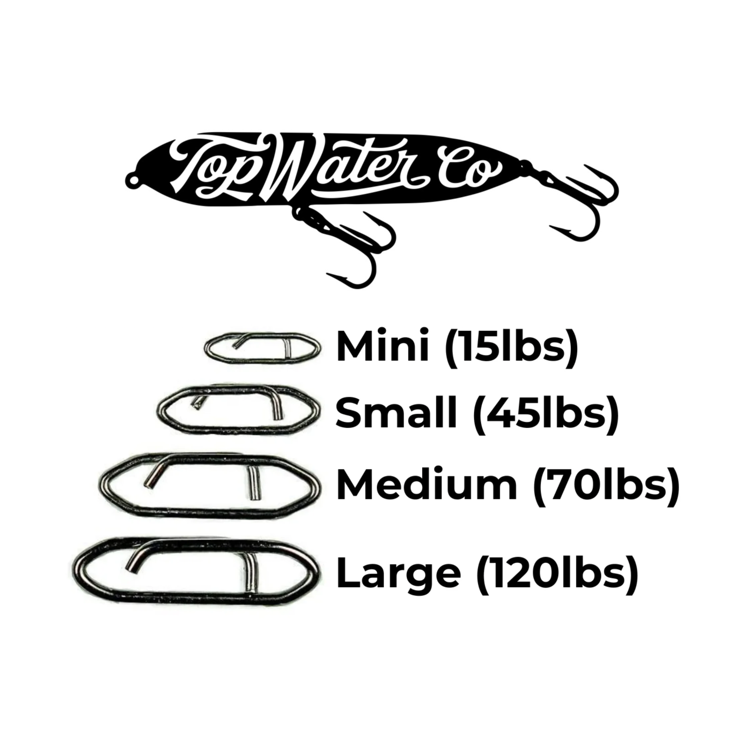 best fishing lure clips Topwater Co Speed Clips (15-45-70-120lbs) – One Objective