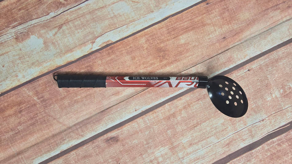 Five-Hole Ice Scoop (short) - Bauer Stick