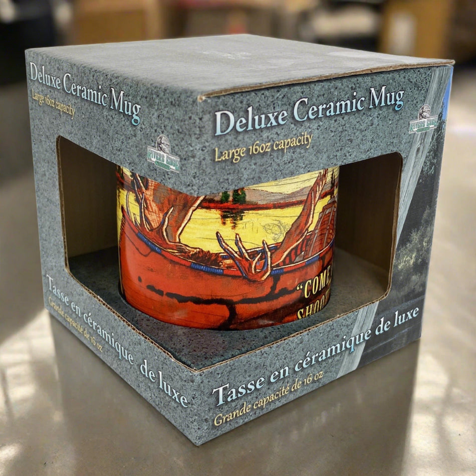 Ceramic Mug 16oz-Moosehead Lodge