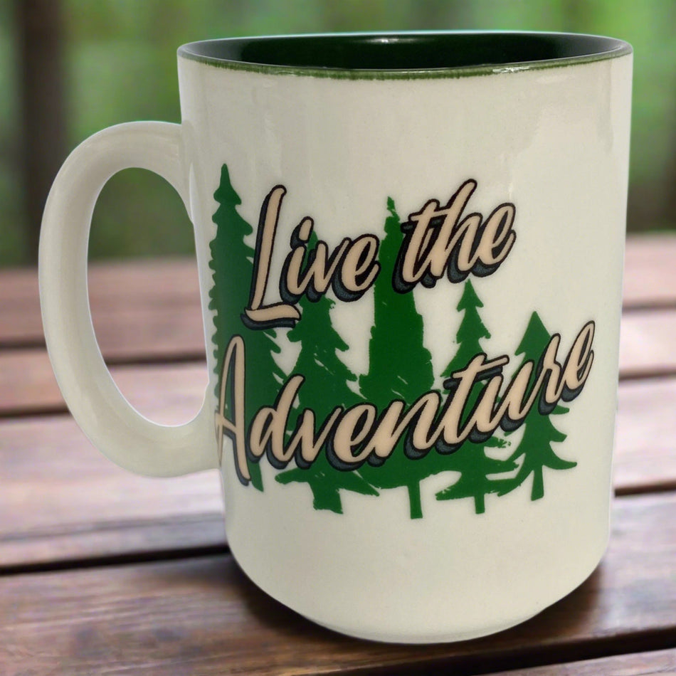 Ceramic Mug 16oz-Live the Adventure