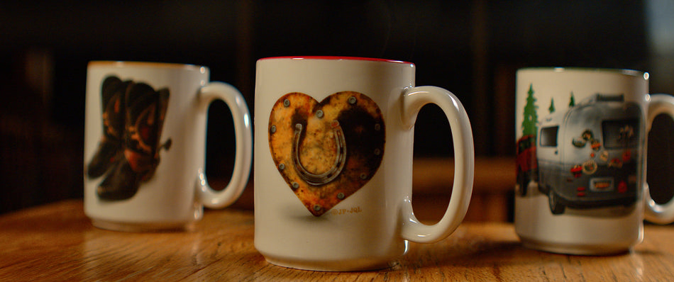 Ceramic Mug 16oz-Hoof Prints
