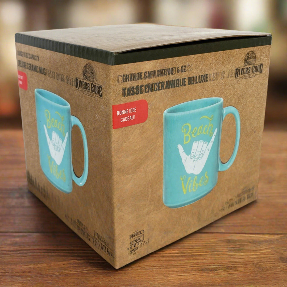 Ceramic Mug 16oz-Beach Vibes