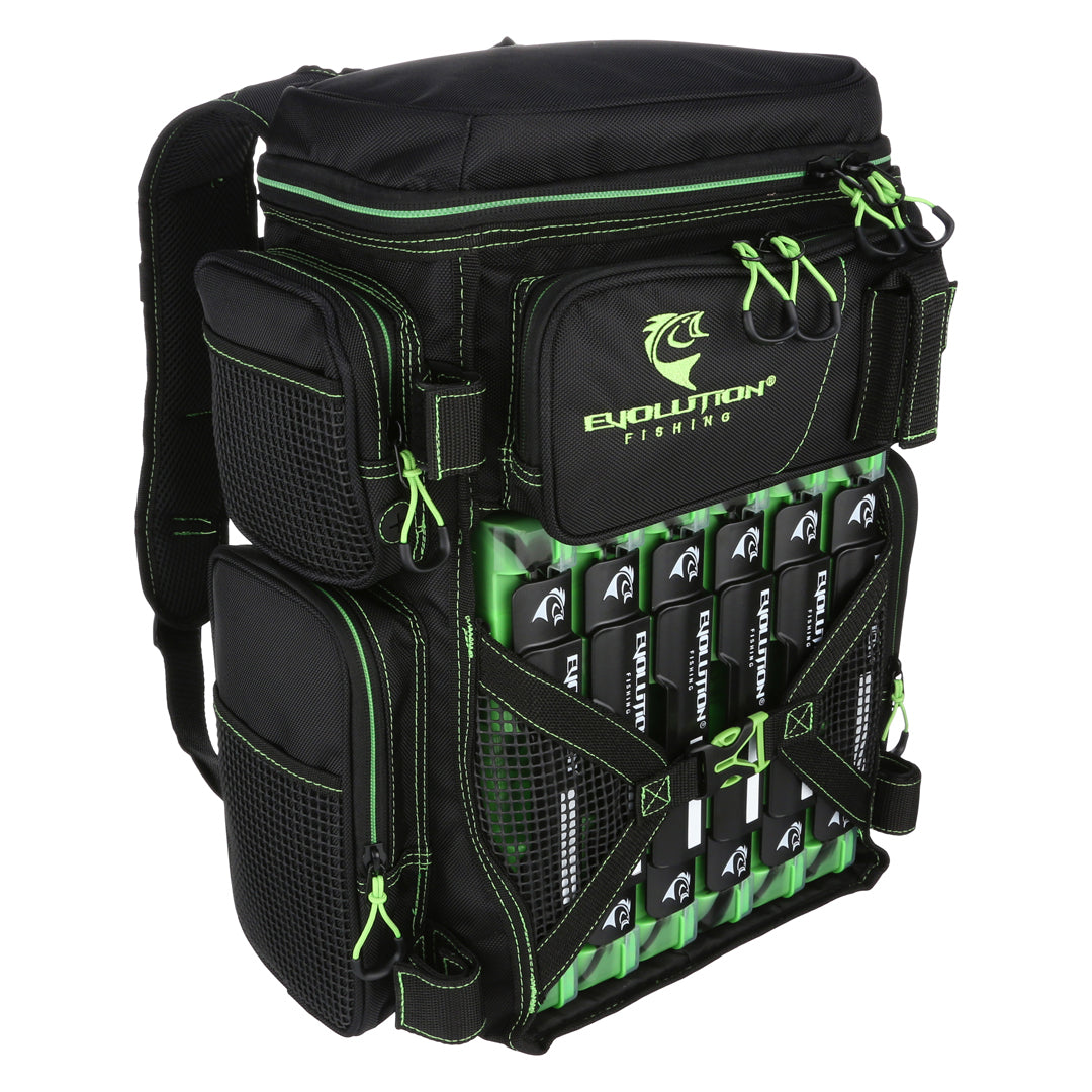 Evolution 3600 Drift Tackle Backpack -Green Evolution 3600 Drift Tackle Backpack -Green