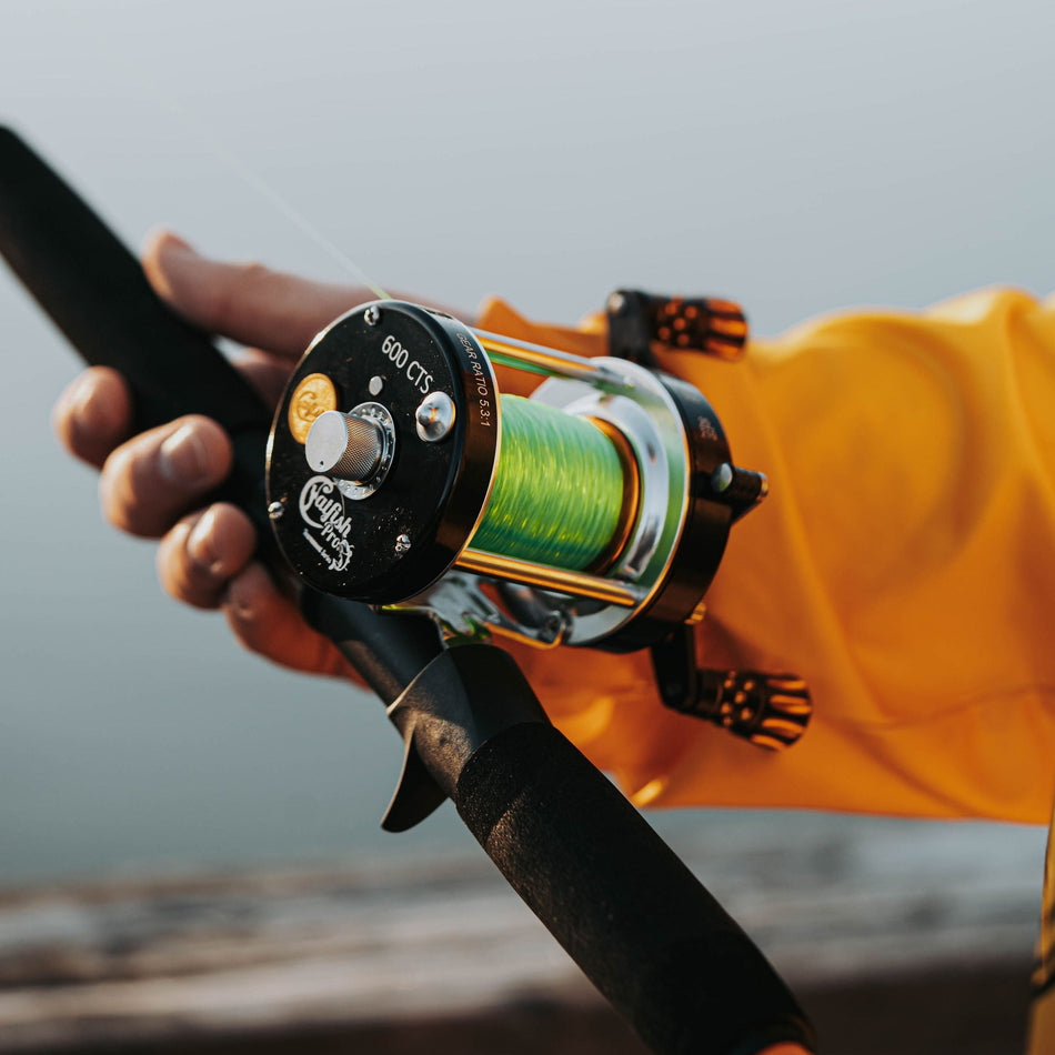 best all round fishing rod & reel combo 600CTS Round Baitcaster Rod and Reel Combo – One Objective