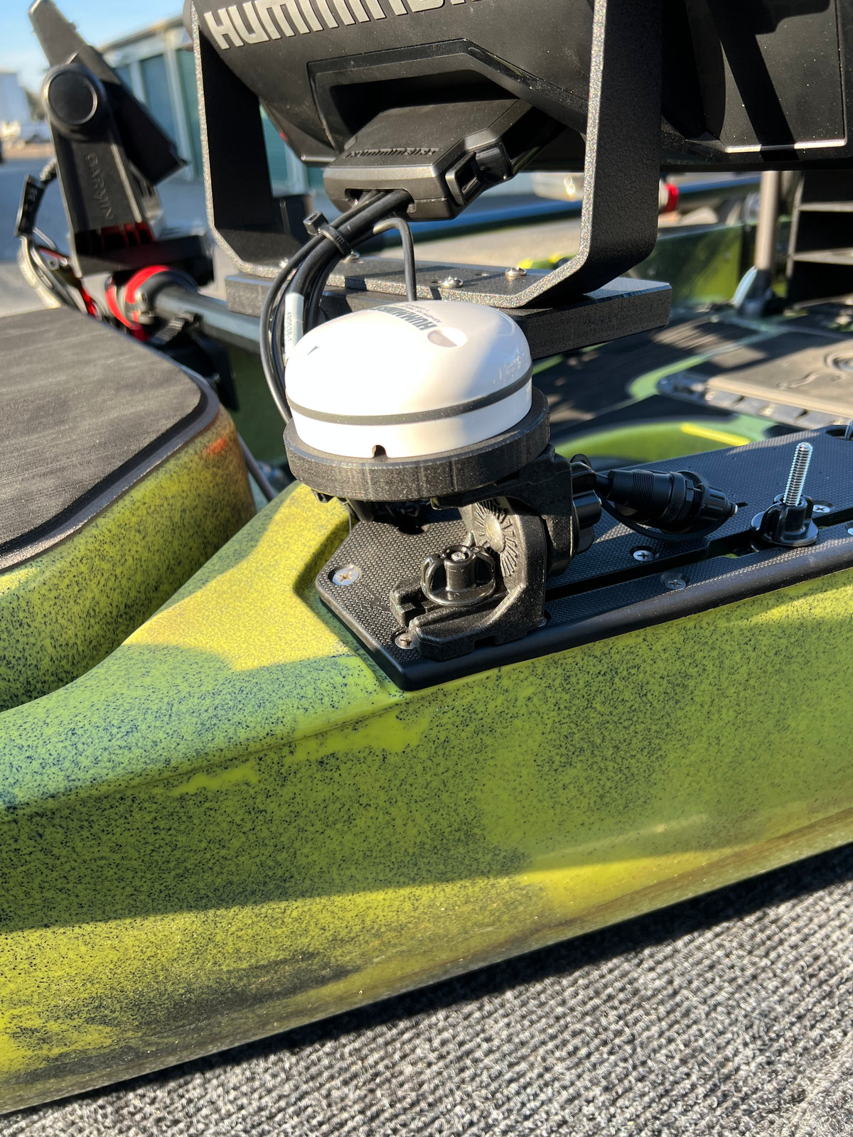 Puck Engine Mount GPS Puck Mount – One Objective Bass Fishing