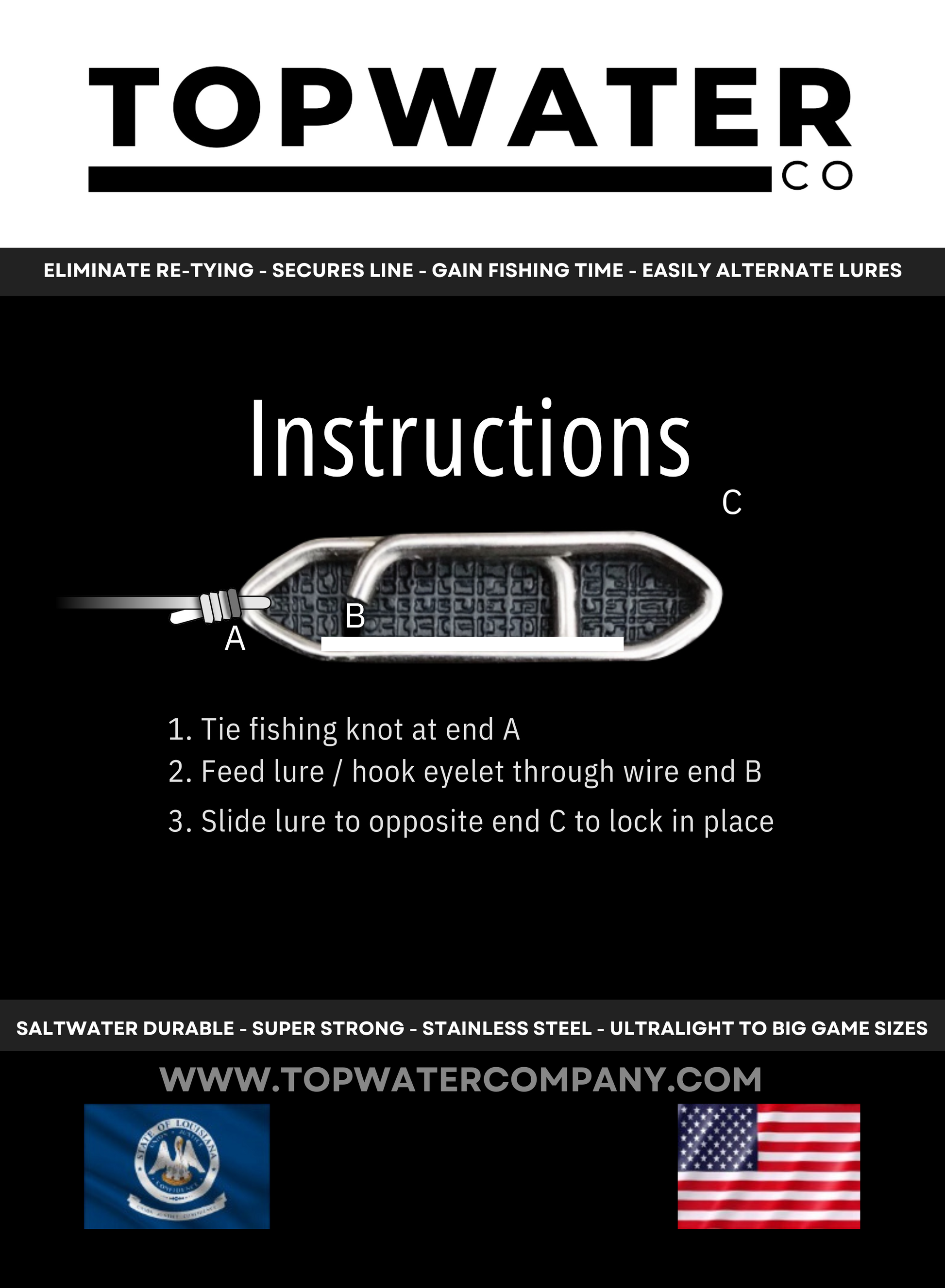 Small Speed Clips (45lbs) – One Objective Bass Fishing