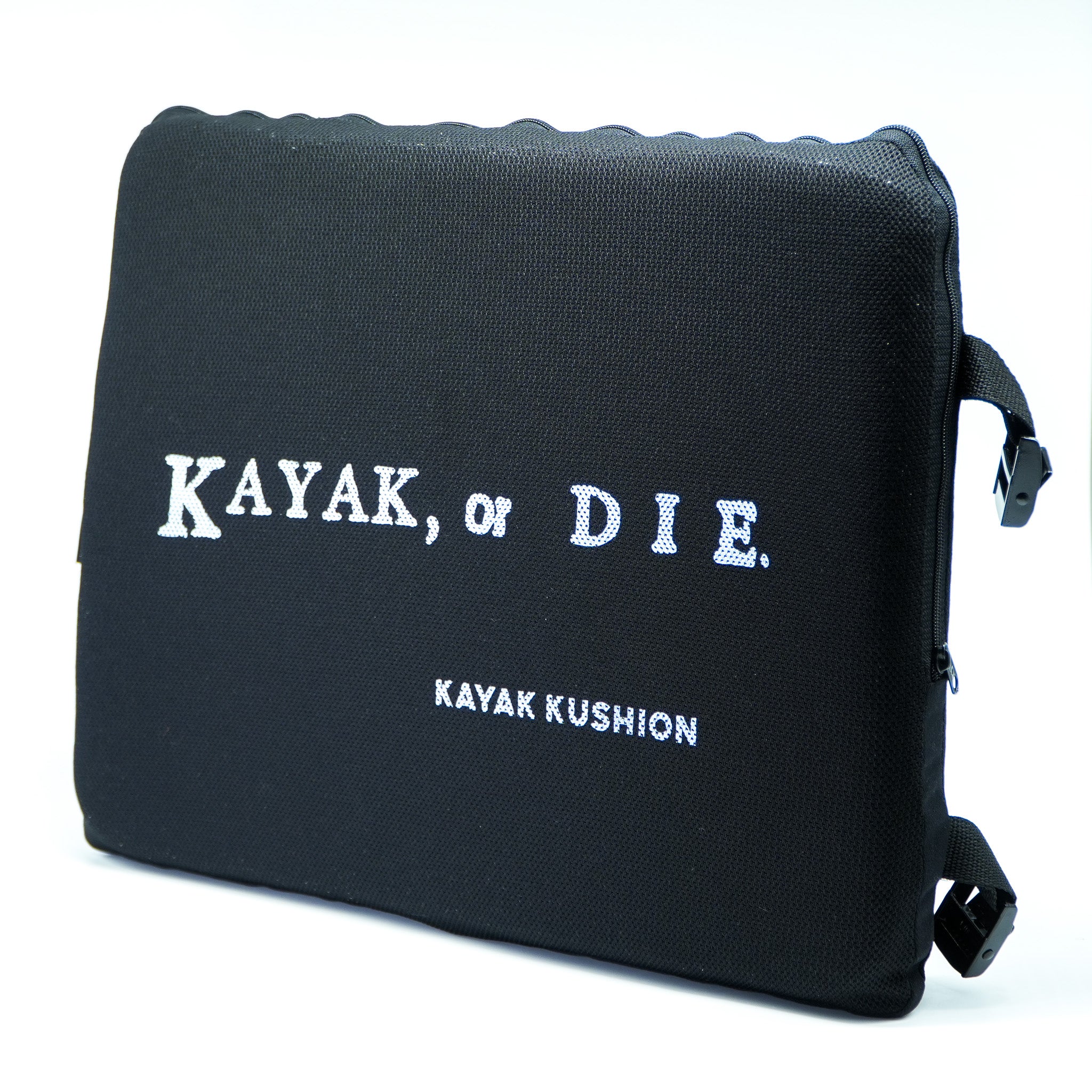 Square Kushion | Kayak or Die – One Objective