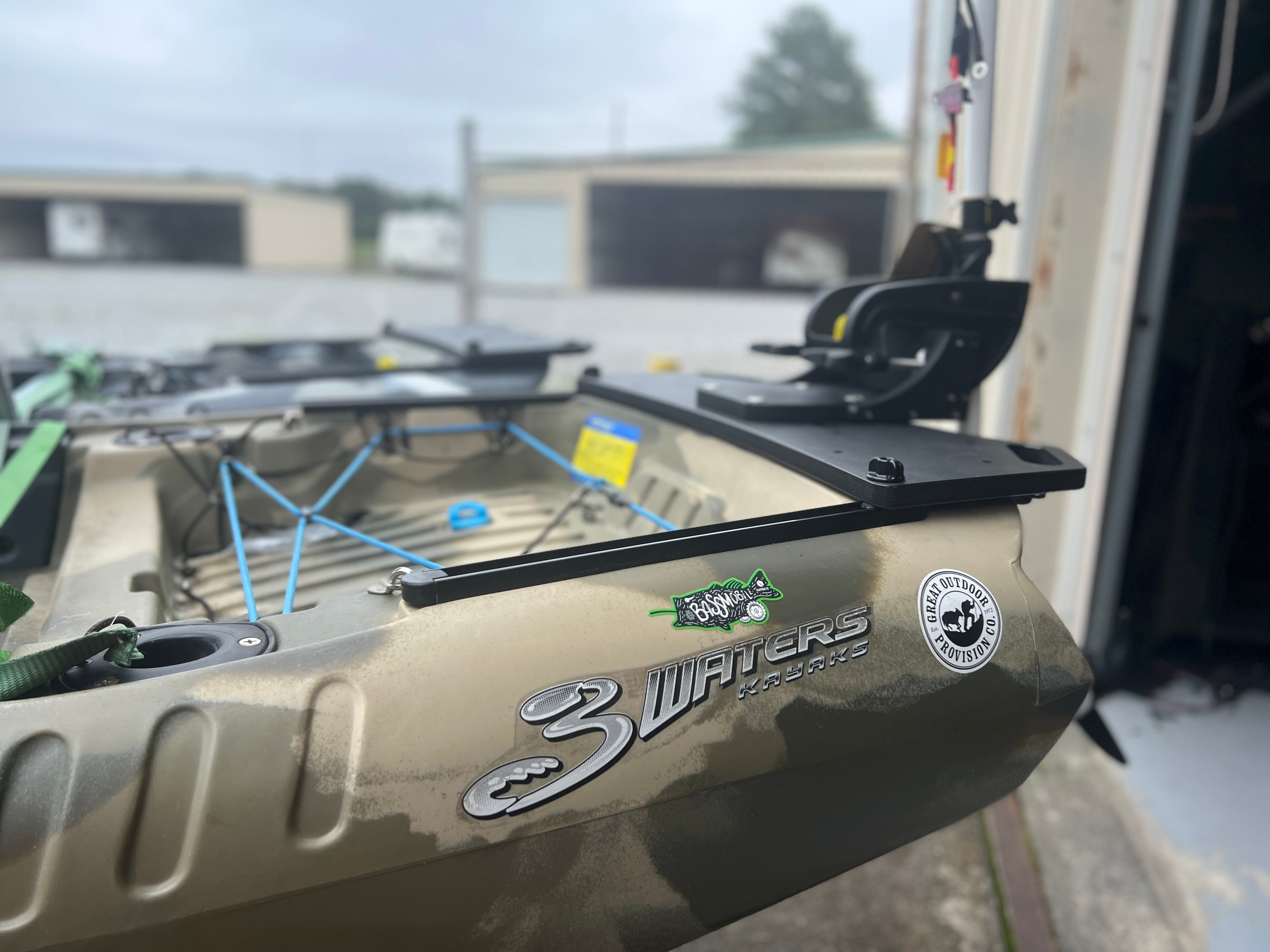 3Waters BigFish 103 Rear Mounting Plate – One Objective Bass Fishing