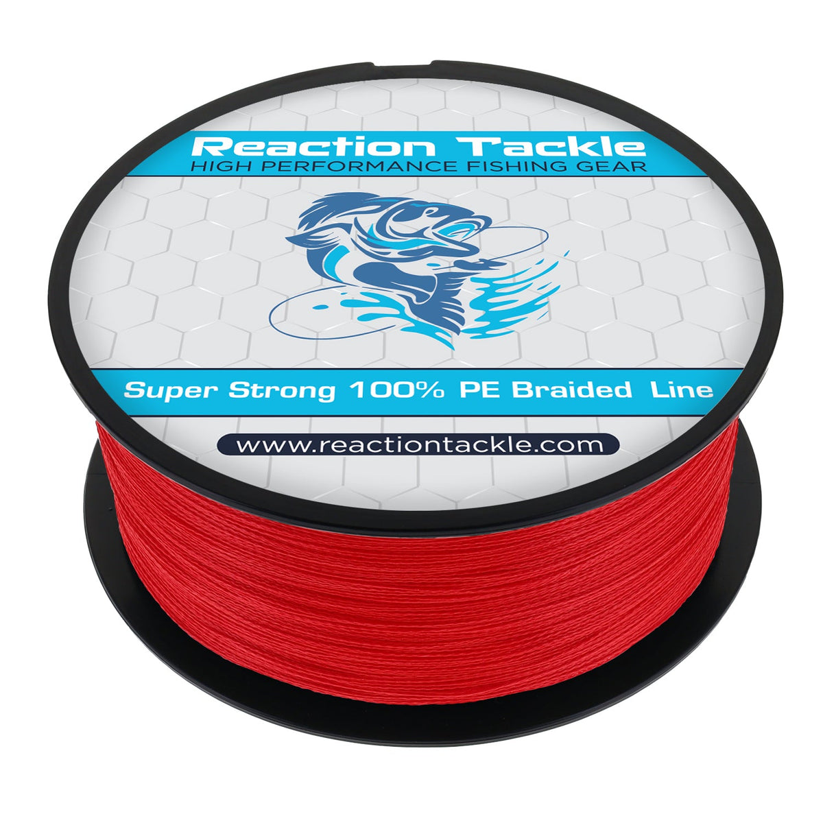 reaction tackle braided fishing line Reaction Tackle Braided Fishing Line - NO FADE Red