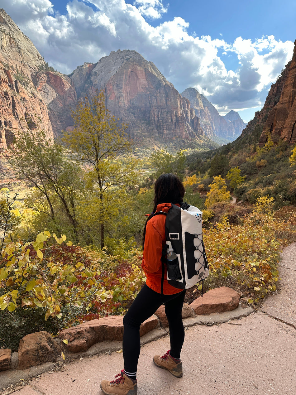 Triton Dry Bag Backpack (Arctic White)