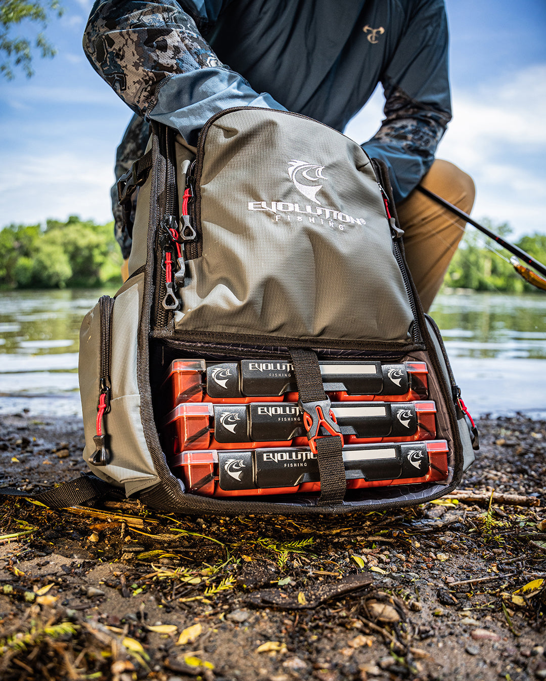 evolution large mouth tackle bag Evolution